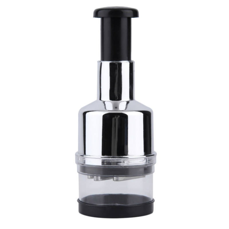 Kitchen Gadgets Vegetable Chopper - Prensa de Ajo Manual de Acero