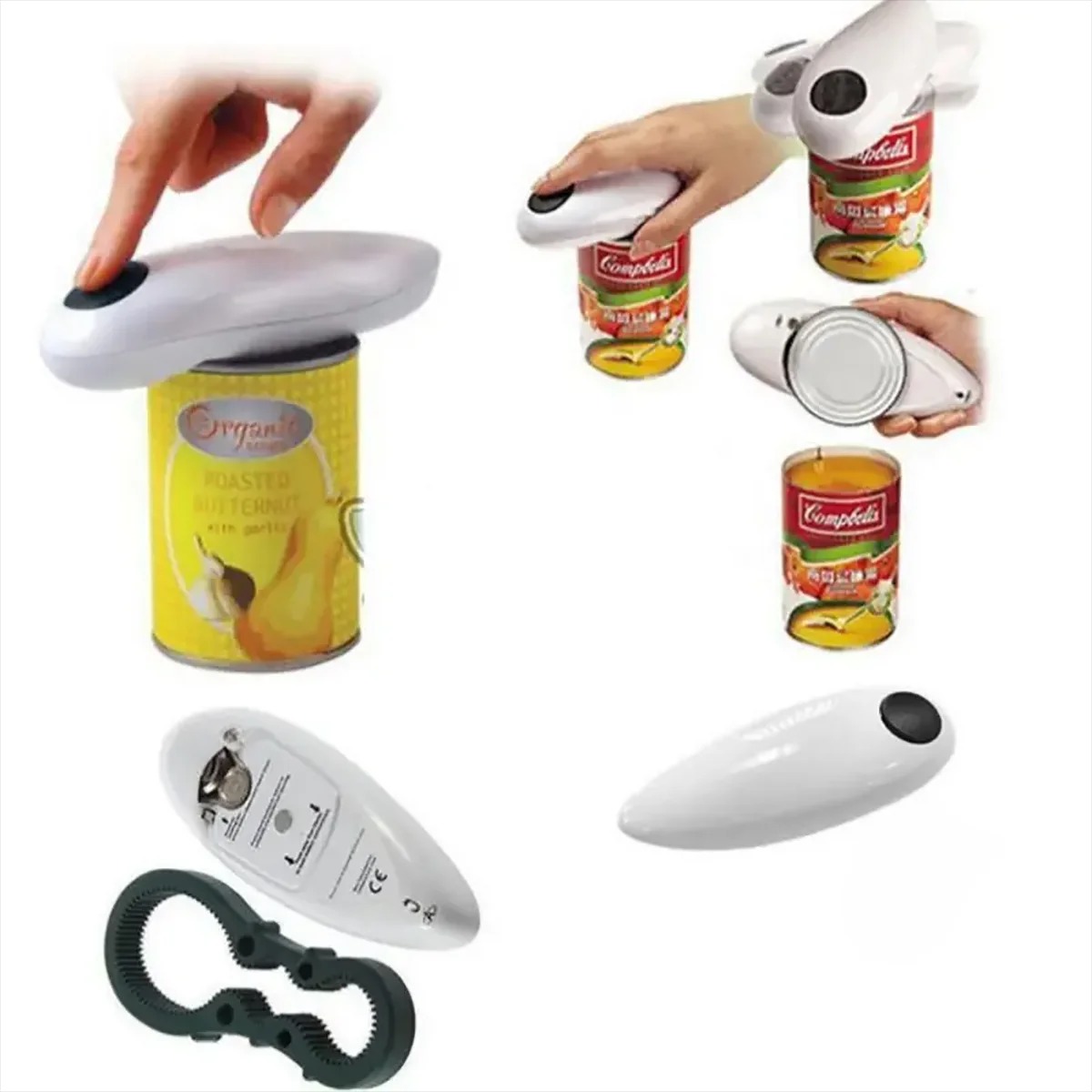 Kitchen Gadgets Machine - Abrelatas Eléctrico Automático de Alta Potencia,