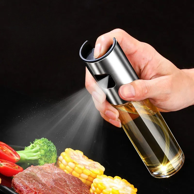 Kitchen Gadgets For Seniors - Pulverizador de aceite de vidrio para
