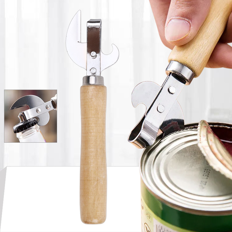 Kitchen Gadgets For Seniors - Abrelatas Manual, utensilio de cocina multifuncional,