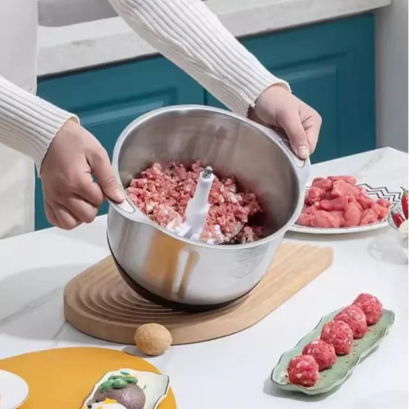Picadora Eléctrica de Alimento - Kitchen Gadgets Vegetable Chopper reseña y precio