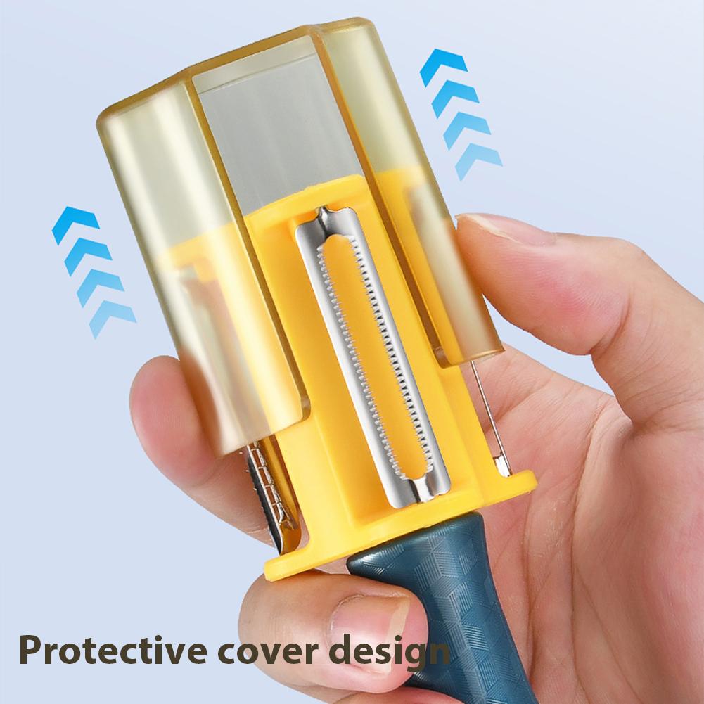 Pelador de cocina con almacena - Kitchen Gadgets Peeler reseña y precio