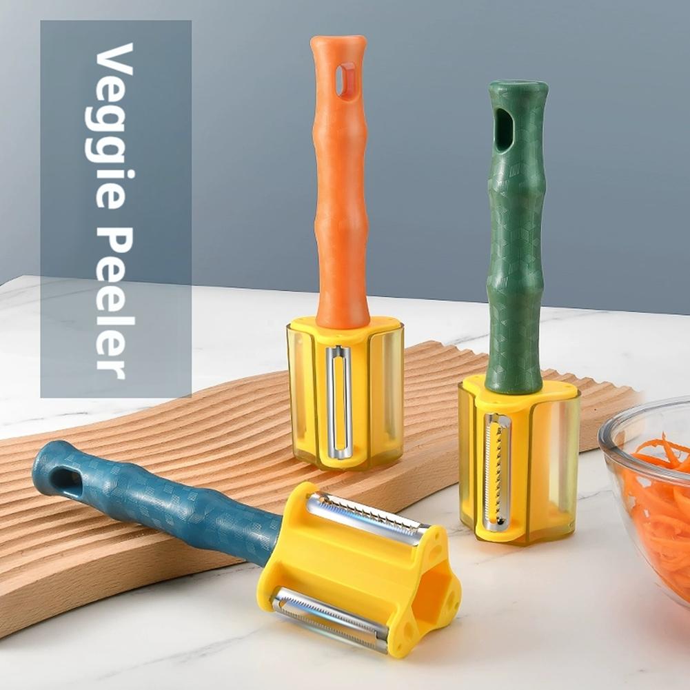 Pelador de cocina con almacena - Kitchen Gadgets Peeler reseña y precio