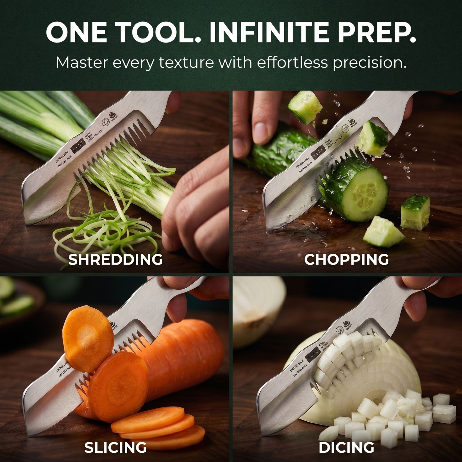 Nuevo Cortador Multifuncional  - Kitchen Gadgets Vegetable Chopper reseña y precio