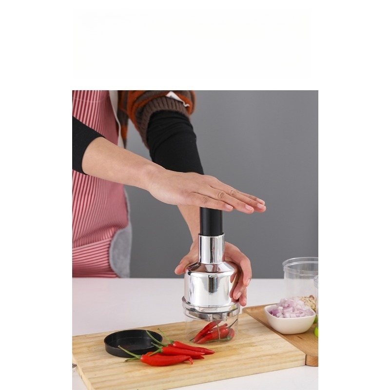 Prensa de Ajo Manual de Acero  - Kitchen Gadgets Vegetable Chopper reseña y precio