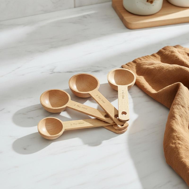 Cuchara Medidora de Madera 7.5 - Kitchen Gadgets Gifts reseña y precio