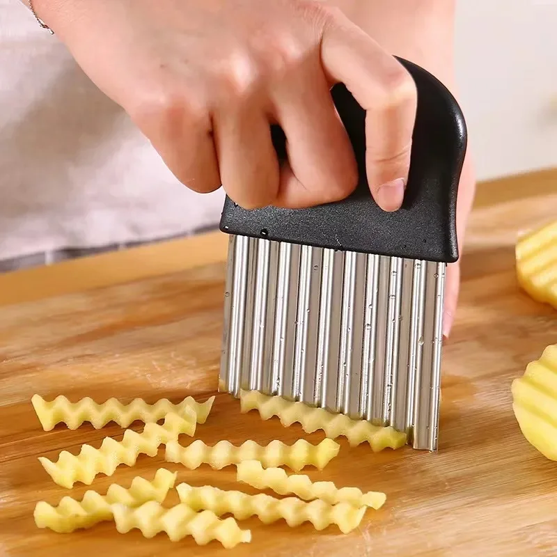 Rebanador de patatas fritas de - Kitchen Gadgets Vegetable Chopper reseña y precio