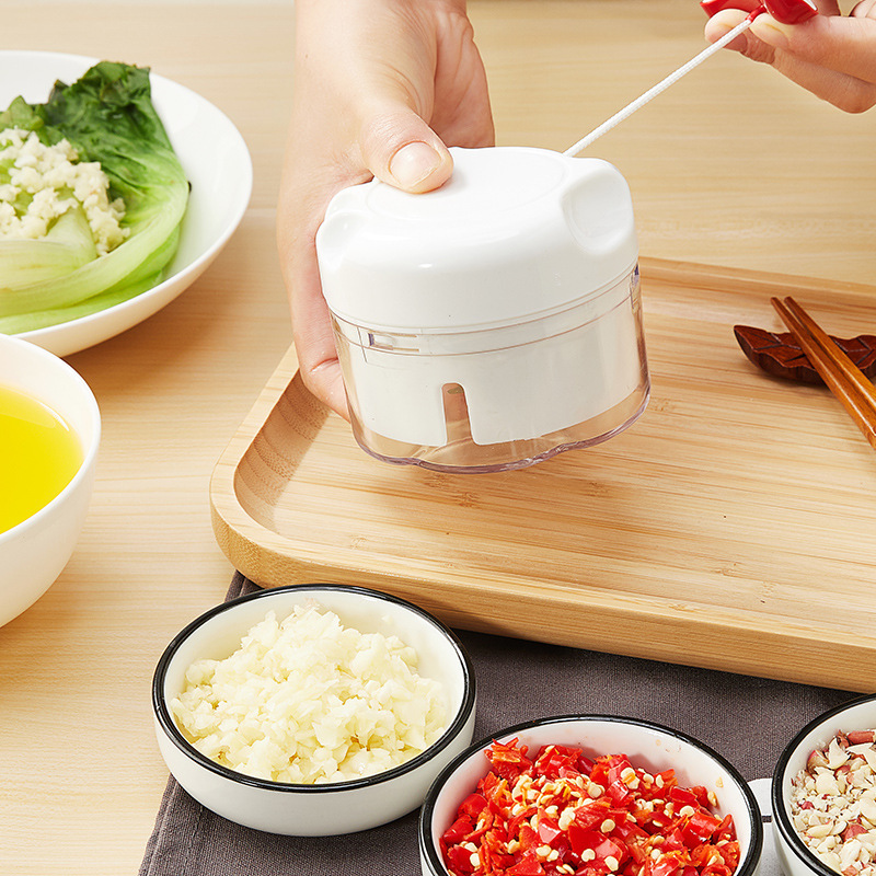 Mini trituradora de ajo, ralla - Kitchen Gadgets Vegetable Chopper reseña y precio