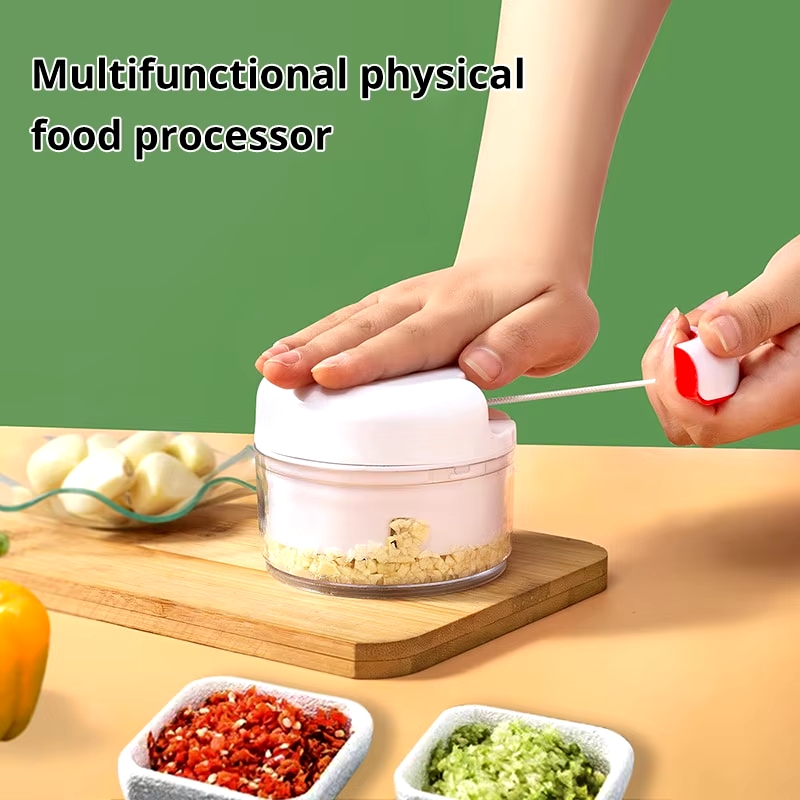 Mini trituradora de ajo, ralla - Kitchen Gadgets Vegetable Chopper reseña y precio