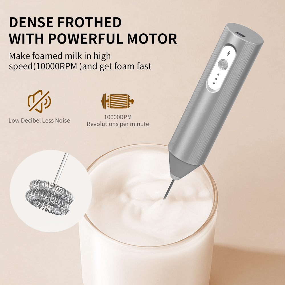 Espumador de Leche Eléctrico R - Milk Frother reseña y precio