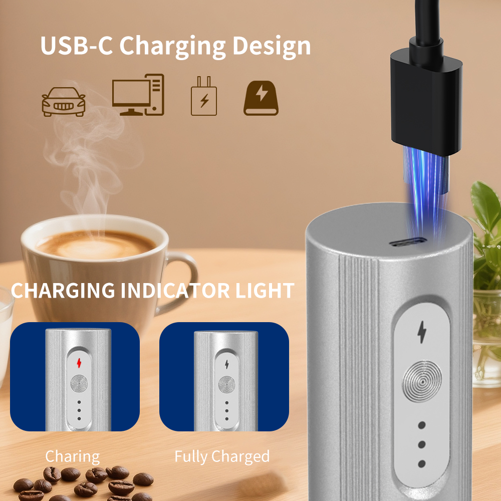 Espumador de Leche Eléctrico R - Milk Frother reseña y precio