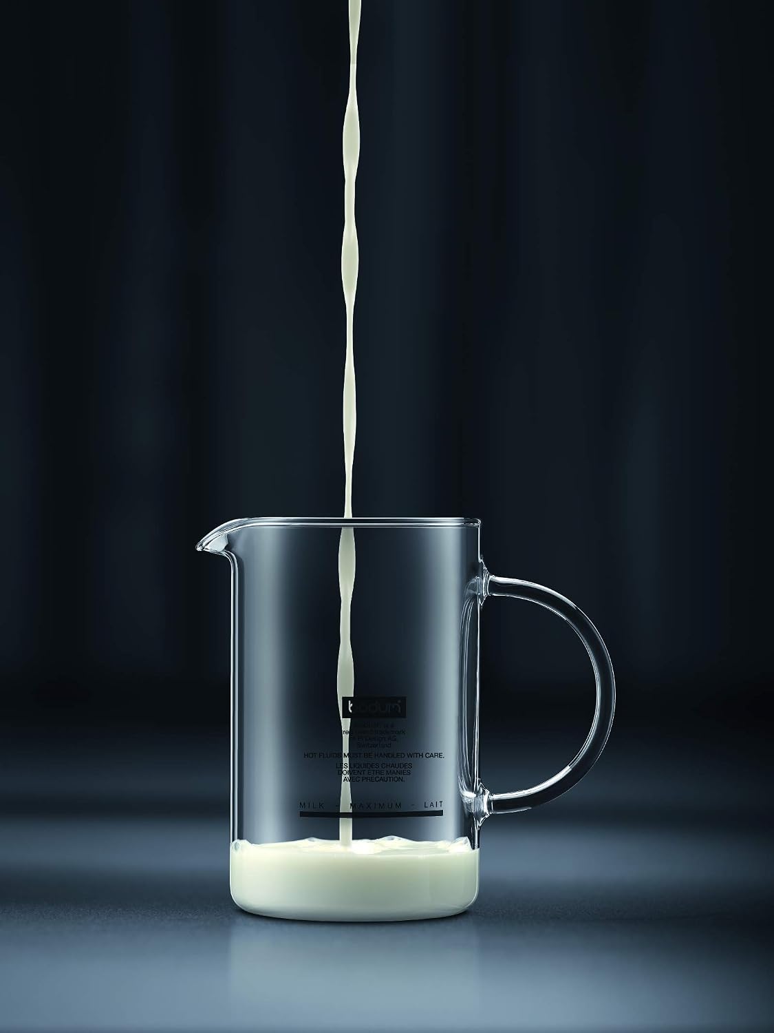 Espumador de leche manual, 8 o - Milk Frother reseña y precio