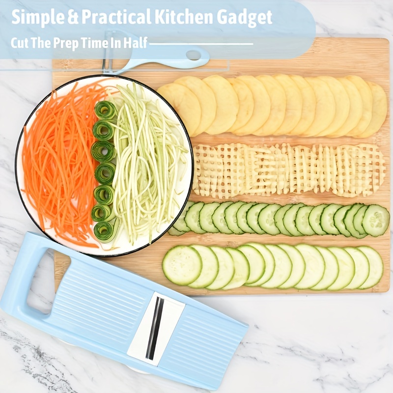 Cortador de Verduras 7 en 1, R - Kitchen Gadgets Peeler reseña y precio