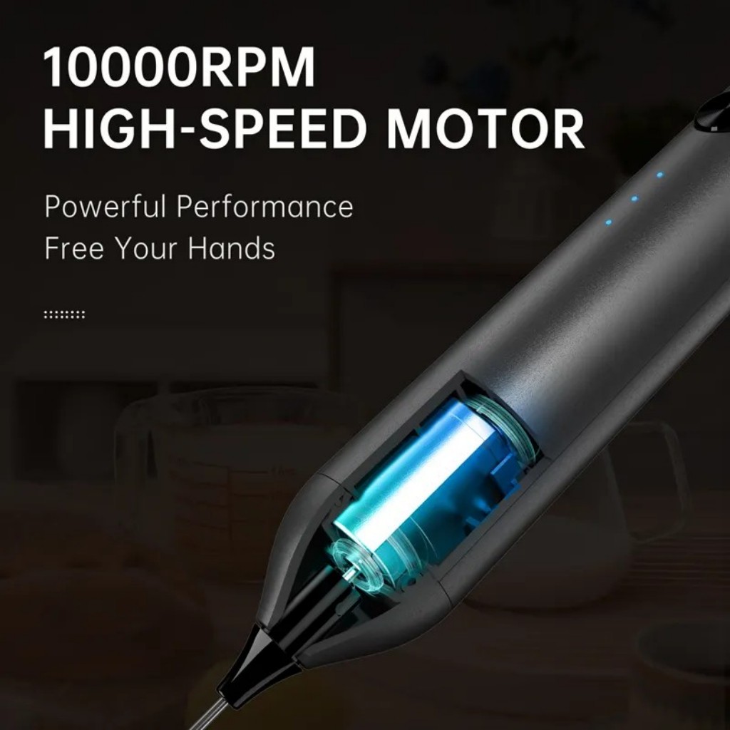 Espumador de Leche Eléctrico I - Milk Frother reseña y precio
