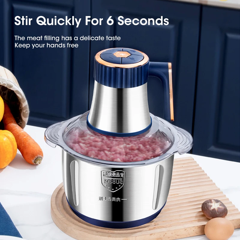 Picadora de Carne Eléctrica de - Kitchen Gadgets Vegetable Chopper reseña y precio