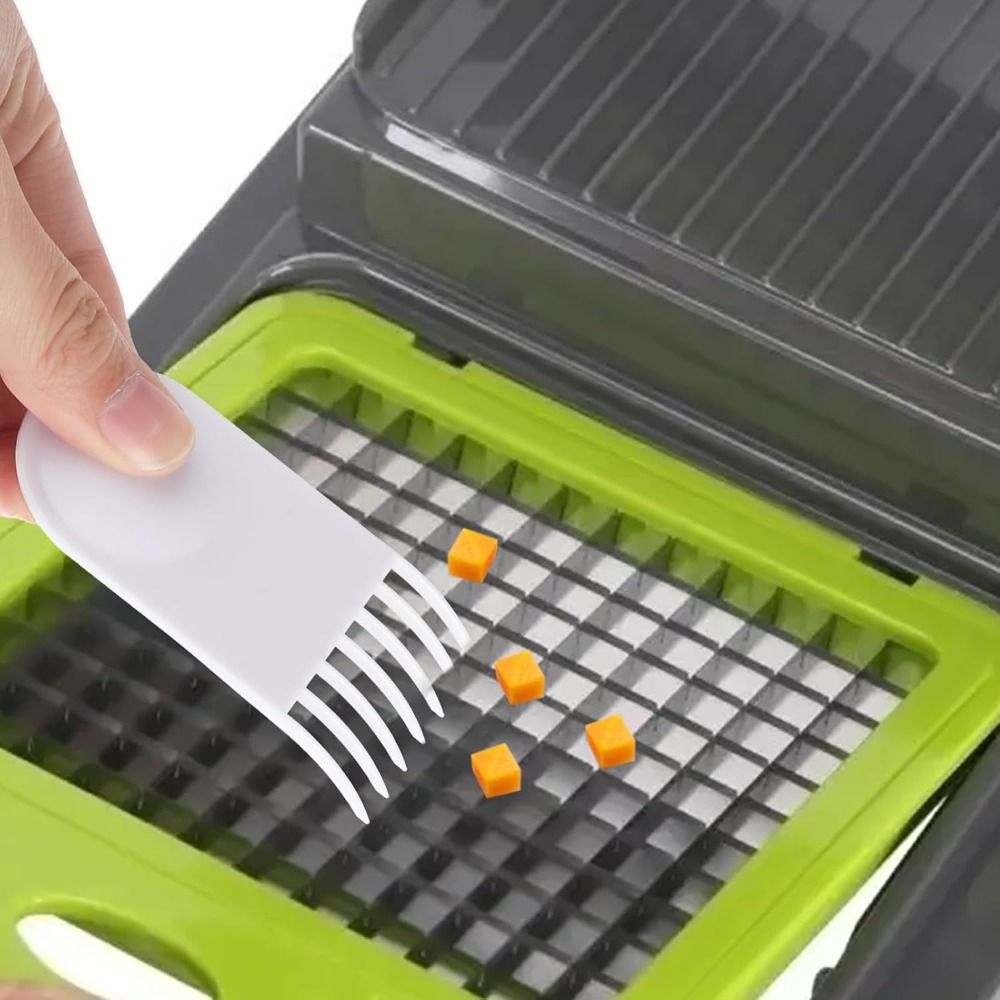2 Cepillos Limpiadores Multius - Kitchen Gadgets Vegetable Chopper reseña y precio