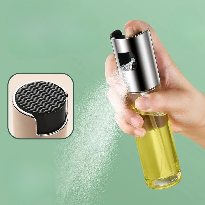 Pulverizador de aceite de vidr - Kitchen Gadgets For Seniors reseña y precio